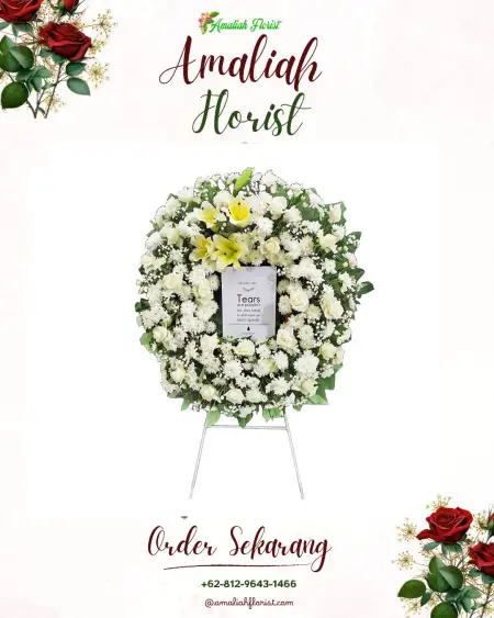 Krans Bunga Duka Siantar Marimbun